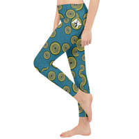 NK Retro Green High Waisted Leggings