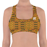 NK Kente Cross Back Sports Bra