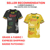 Jamaica / Ajax Concept Soccer Jersey | Can Personalize for Team Jersey, Events, Etc.