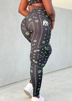 NK Green Lantern High Waisted Leggings