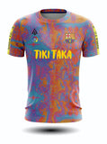 Barcelona Radioactive Soccer Kit | Can Personalize for Team Jersey, Events, Etc.