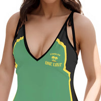 Jamaica Women's One-Piece Swimsuit With Straps
